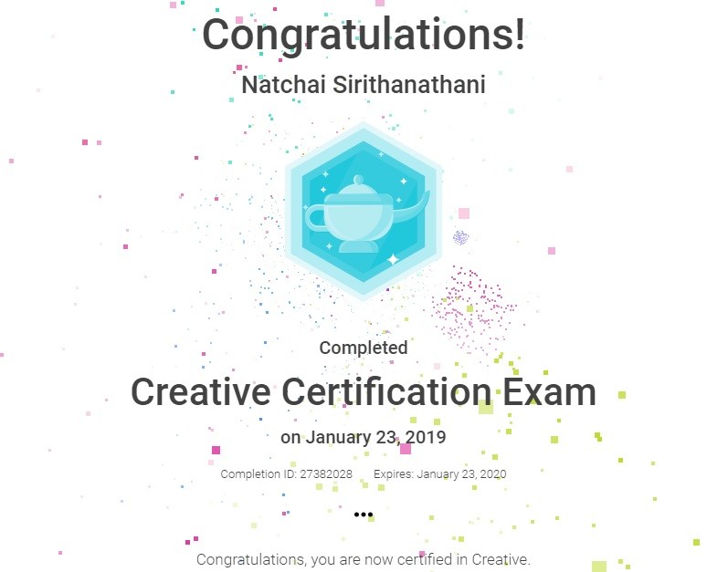 creative certification